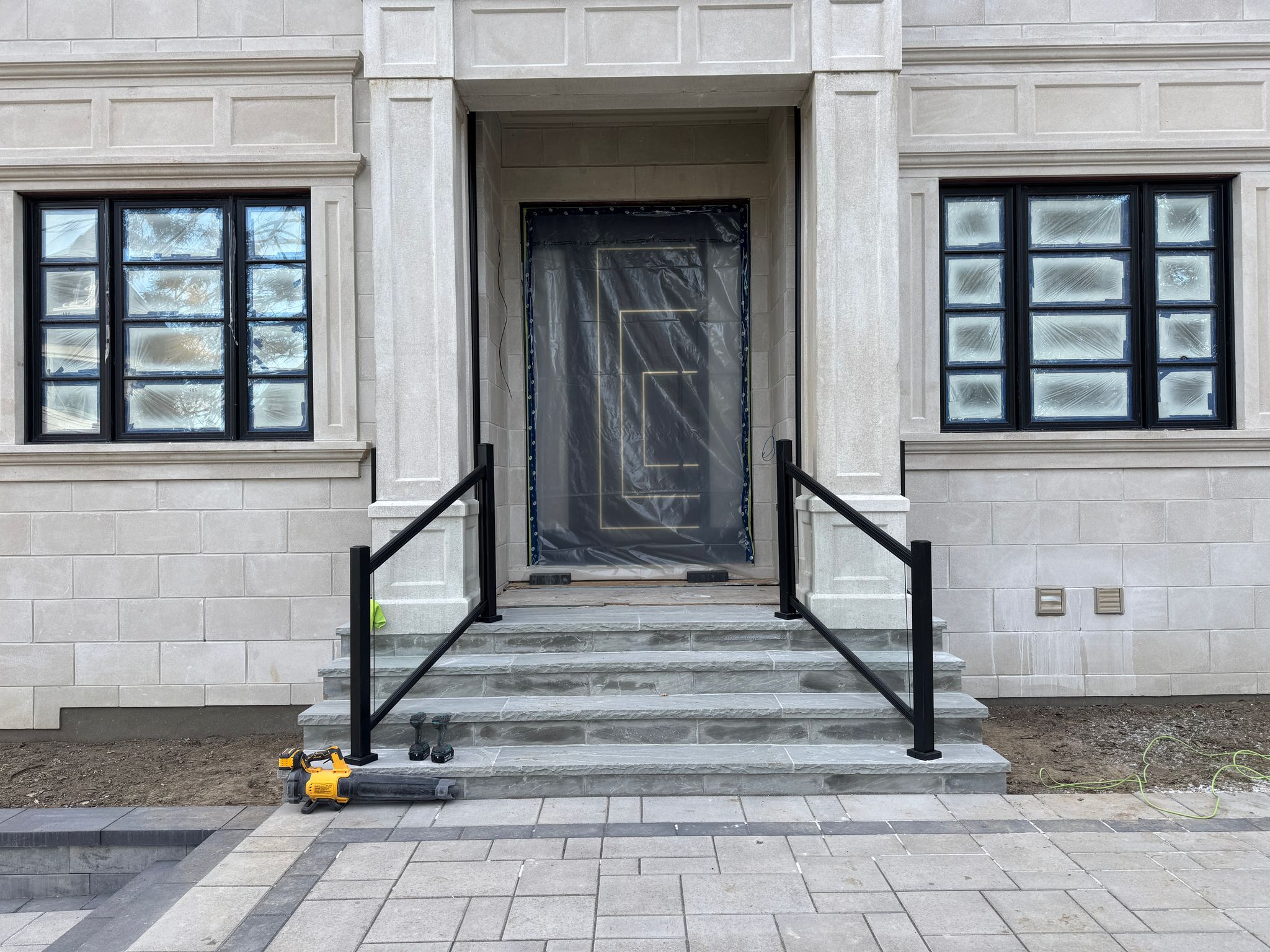 Custom PVC Office Railings